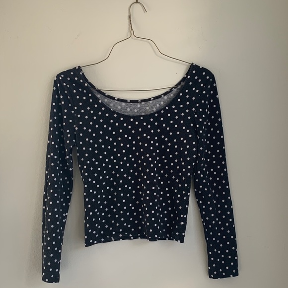 Polkadot H&M Crop Top - Picture 2 of 4
